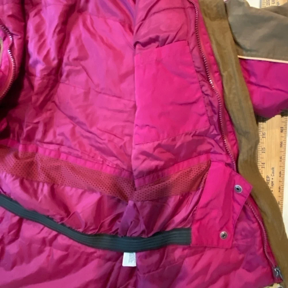 GIRLS ANIMAL Print Insulated All Weather Coat Size L (10-12)